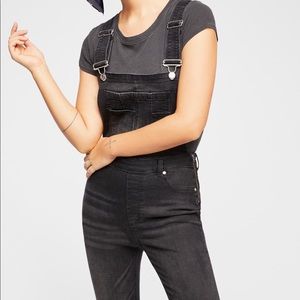 Free People Lexden Skinny Jean Overalls